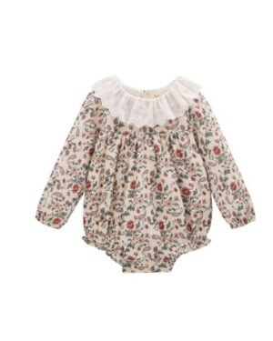 Newness · Ranita con cuello de volante floral