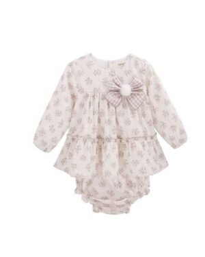 Newness · Vestido de flores con lazo