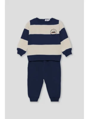 Monkey · Chándal de rayas con sudadera y pantalón