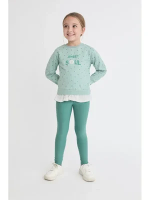 Monkey · Conjunto de sudadera y leggings estampados