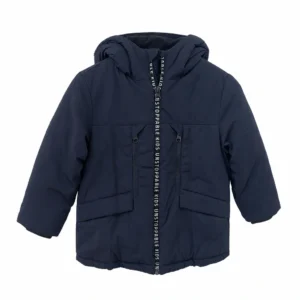 Chicco · Abrigo azul marino con capucha - Azul marino