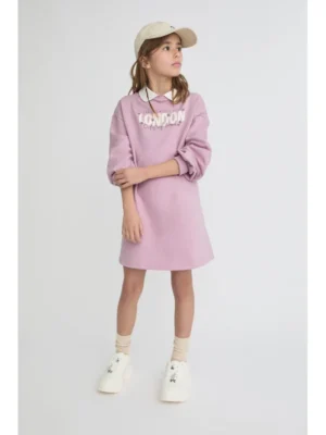 Monkey · Vestido sudadera London lila - Lila