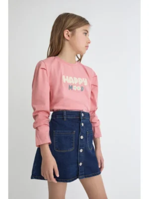 Monkey · Camiseta Happy rosa - Rosa