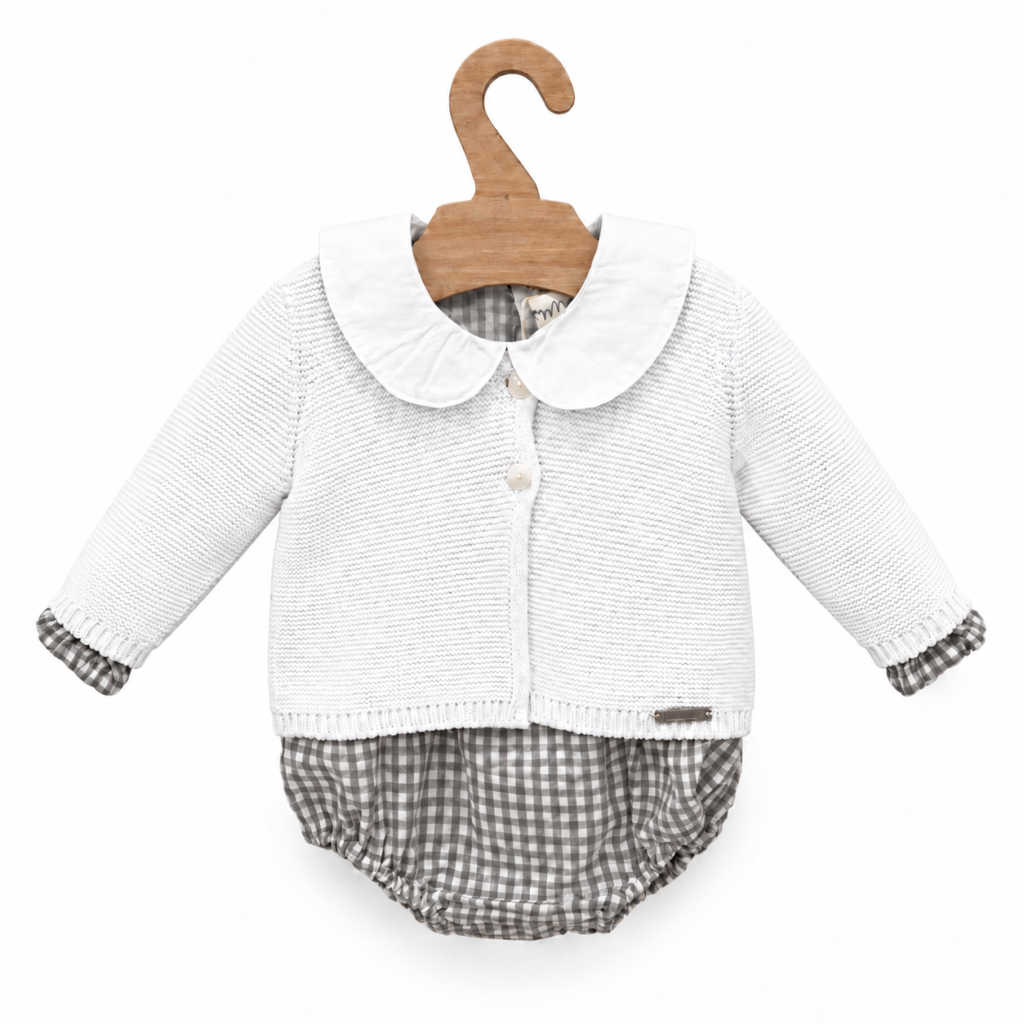 Conjunto cuadro Vichy con rebeca Condor