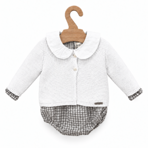 Conjunto cuadro Vichy con rebeca Condor