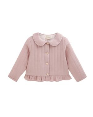 Newness · Chaqueta de punto con cuello Peter Pan