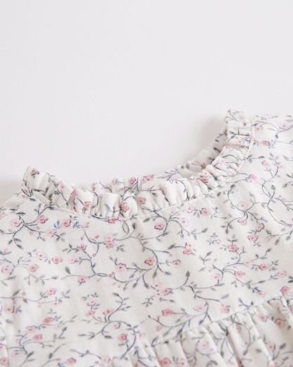 Newness · Pelele de manga larga con estampado floral · Rosa